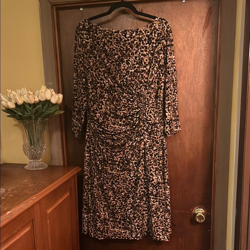 Leopard Print Women's Dress